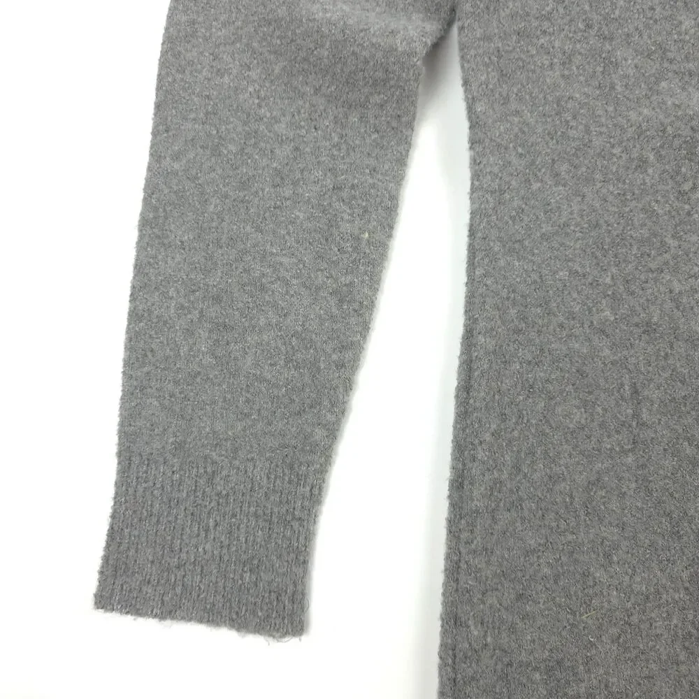 NEW Abercrombie Off-The-Shoulder Boucle Maxi Sweater Dress Clean Girl 90s Y2k LT